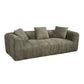Bethany Modern Frameless Compressed Fabric 3+2 Seater Sofa