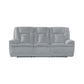 Haven 3+2+1 Seater Power Recliner Sofa Set with USB & Type-C Charging in Grey
