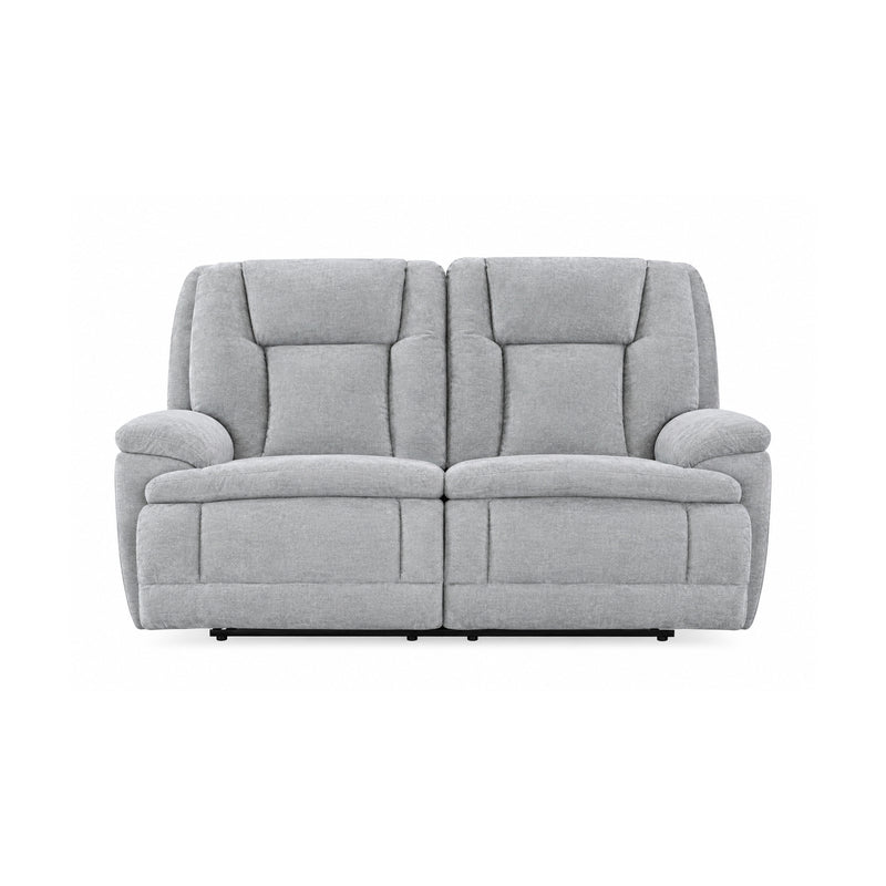 Haven 2 Seater Power Recliner Chair with USB & Type-C Charging in Grey