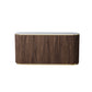 Archie Buffet with Sintered Stone Top & Timber-Look Finish