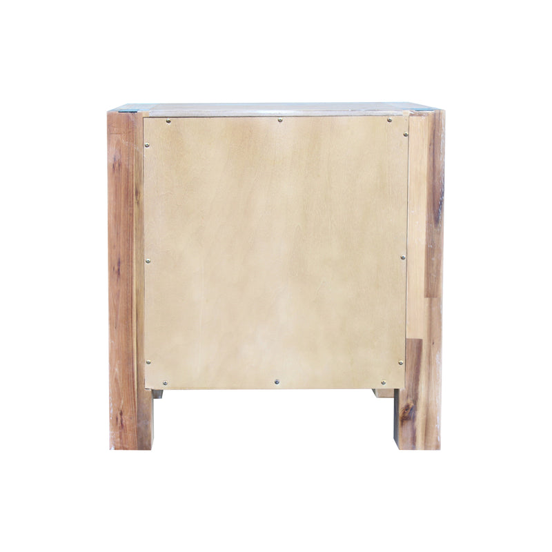 Nowra Solid Acacia Timber Bedside Table – Classic Design & Colours