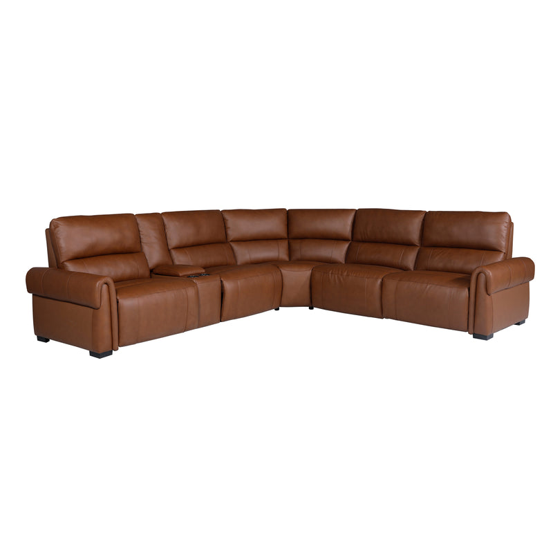 Havana 5 Seater Leather Sofa Zero Gravity Mechanism USB Charger