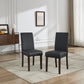 Montina 2x Premium Leatherette Wooden Dining Chairs in multiple Colour