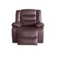 Fantasy Single Seater Recliner Sofa Chair In Faux Leather Lounge Couch Armchair in Multiple Colour