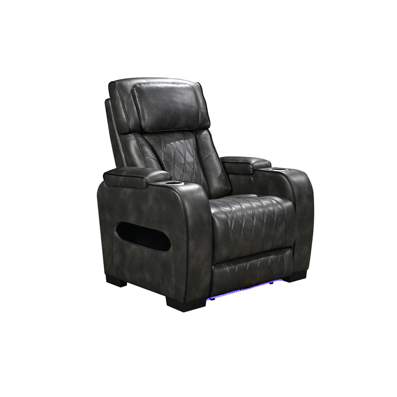 Empire Multiple Seater Leatherette Recliner Sofa with LED Headrest