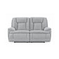 Haven 3+2 Seater Power Recliner Sofa Set with USB & Type-C Charging in Grey