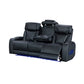 Drake 3+1+1 Seater Power Recliner Sofa Set with LED Light Wireless Charging & Storage Charging in Multiple Color