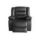 Fantasy Single Seater Recliner Sofa Chair In Faux Leather Lounge Couch Armchair in Multiple Colour