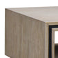 Seashore Coffee Table in Solid Acacia Timber in Silver Brush Colour