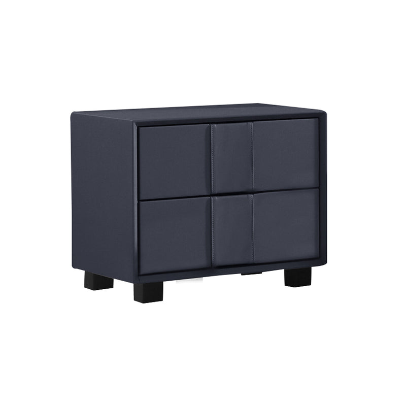 Prado Storage Bedroom Suite Modern MDF Construction Leather Upholstery