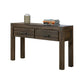 Nowra 2 Drawers Hall Table In Solid Acacia Timber In Multiple Colour