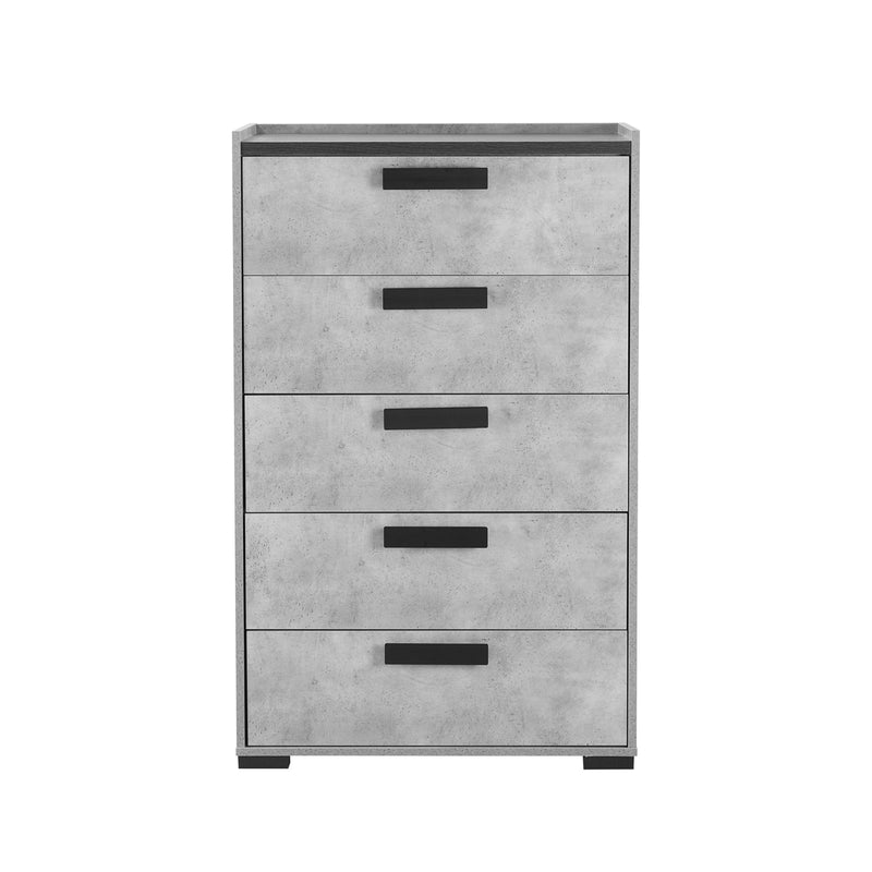 Copper 5/4 Pcs Bedroom Suite Fabric Upholstery MDF In Multiple Size with Dresser and Tallboy