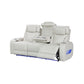 Drake 3+2 Seater Power Recliner Sofa Set with LED Light Wireless Charging & Storage Charging in Multiple Color