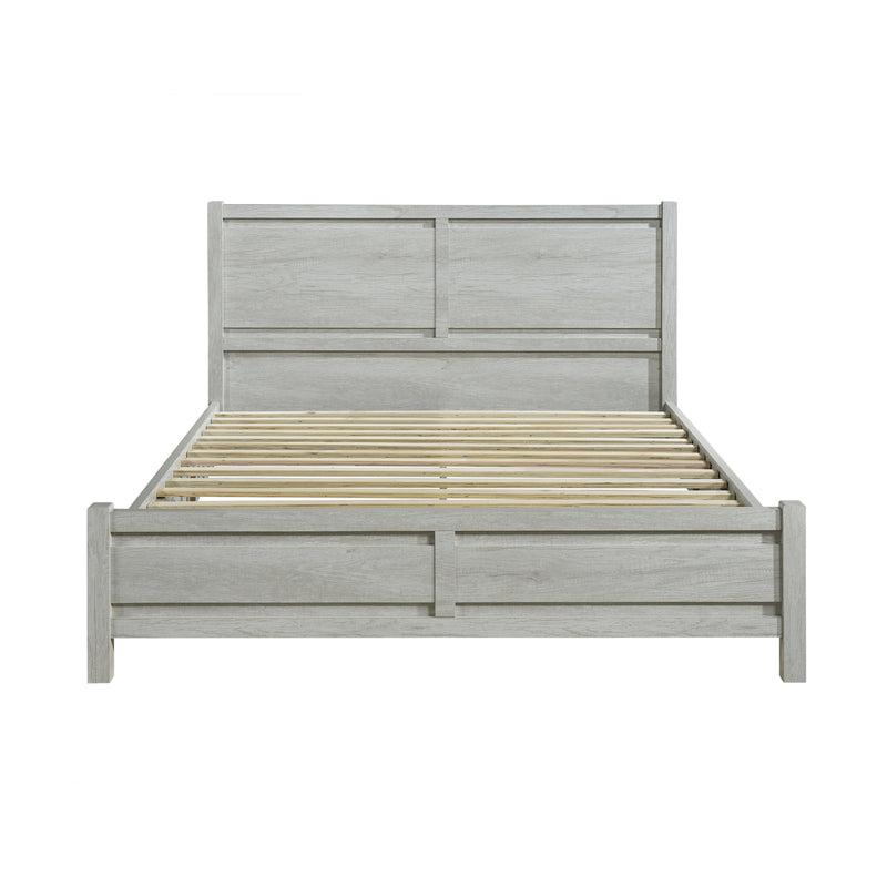 Cielo MDF Bedroom Suite 4 Pcs In Queen White Ash Colour with Tallboy