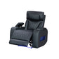 Drake 3+1+1 Seater Power Recliner Sofa Set with LED Light Wireless Charging & Storage Charging in Multiple Color