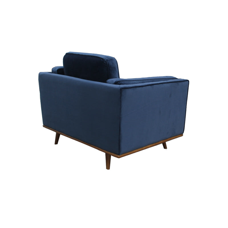York 1 Seater Armchair Sofa Modern Lounge in Multiple Colour