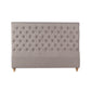 Sean Fabric Bed Headboard In French Provincial Design in Multiple Size and Colors