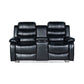 Chelsea 3R+2R+1R Seater Finest Leatherette Recliner Feature Console LED Light Ultra Cushioned