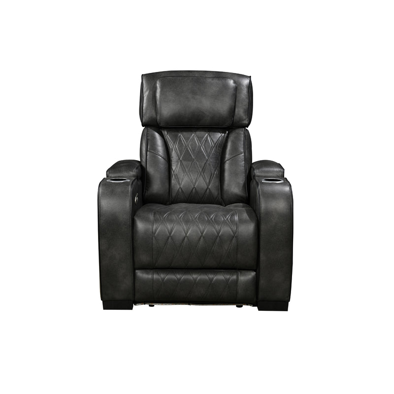 Empire Multiple Seater Leatherette Recliner Sofa with LED Headrest