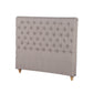 Sean Fabric Bed Headboard In French Provincial Design in Multiple Size and Colors