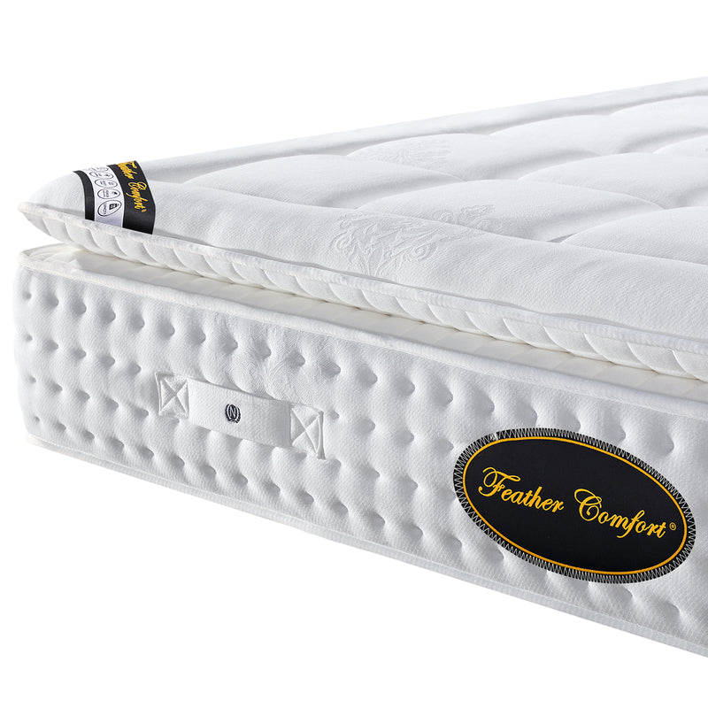 Dreamland Premium Cotton Fabric Individual Pocket Spring Anti Mite Breathable Eco-Friendly Foam Mattress