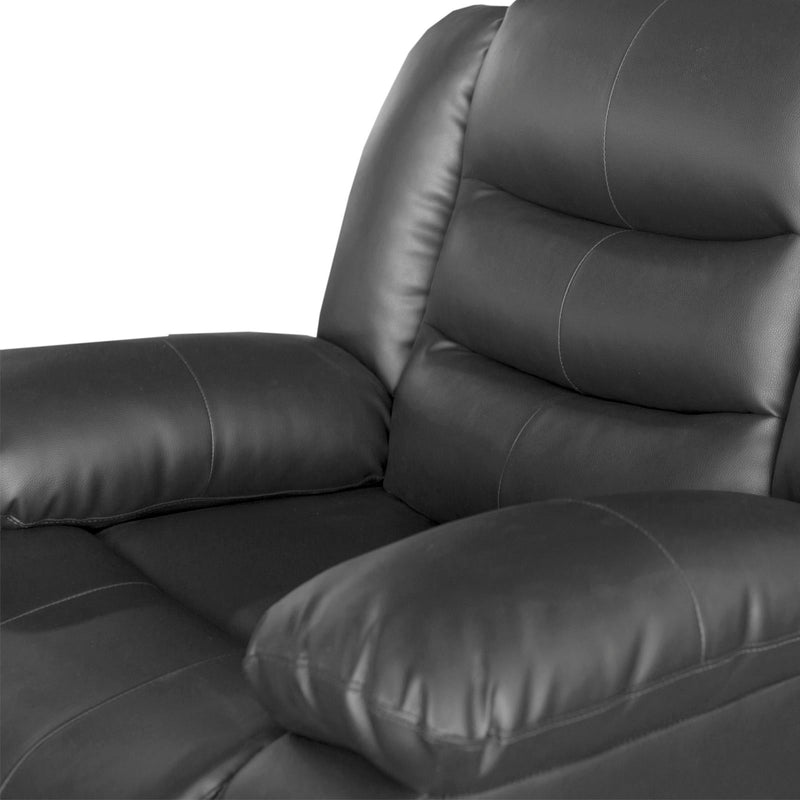 Fantasy 3+1+1 Seater Recliner Sofa Faux Leather Couch Multiple Colour