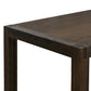 Nowra Solid Acacia Timber Medium Size Dining Table With 6X Linen Upholstered Chair