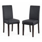 Montina 2x Premium Leatherette Wooden Dining Chairs in multiple Colour