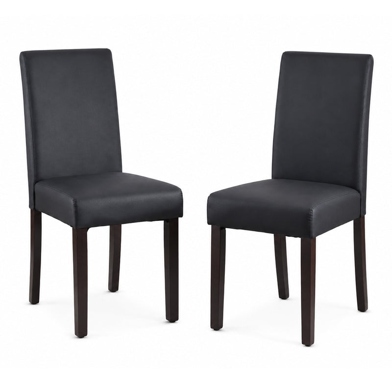 Montina 2x Premium Leatherette Wooden Dining Chairs in multiple Colour