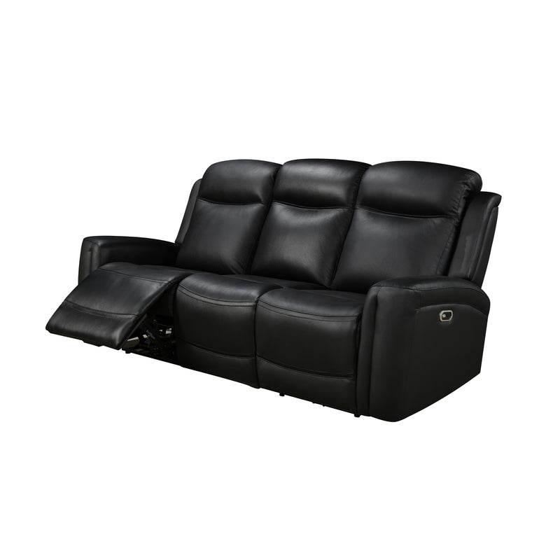Phoenix 3R+1R+1R Leather Wooden Frame Luxurious Power Recliner