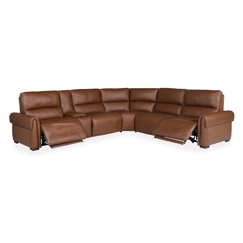 Havana 5 Seater Leather Sofa Zero Gravity Mechanism USB Charger