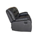 Fantasy 2 Seater Recliner Sofa In Faux Leather Lounge Wooden Frame Couch In Multiple Colour