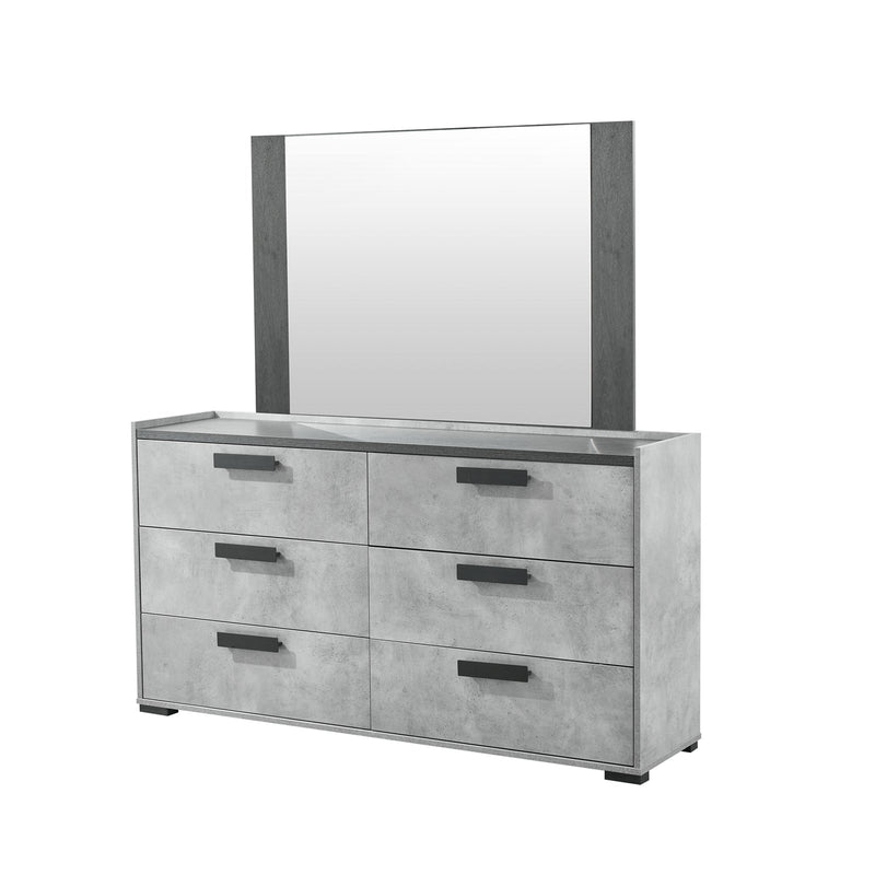 Copper 5/4 Pcs Bedroom Suite Fabric Upholstery MDF In Multiple Size with Dresser and Tallboy