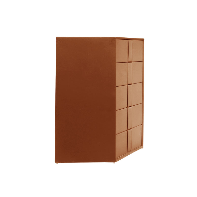 Louis 4pcs Bedroom Suite in Premium Leatherette With Storage Tallboy