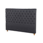 Sean Fabric Bed Headboard In French Provincial Design in Multiple Size and Colors