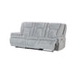 Haven 3+2+1 Seater Power Recliner Sofa Set with USB & Type-C Charging in Grey