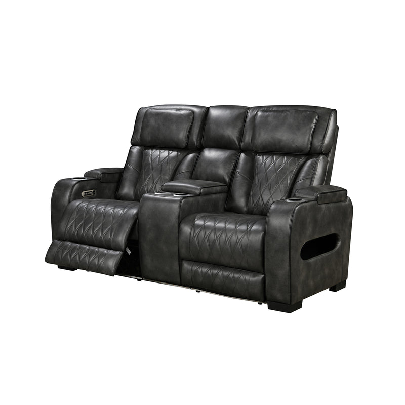 Empire 3R+2R+1R Leatherette Electric Recliner Sofa Set LED Lighting