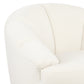 Pearl 360° Swivel Fabric Armchair