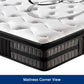 Knitted Fabric Pocket Coil 34.5 cm Cloud Gel Mattress