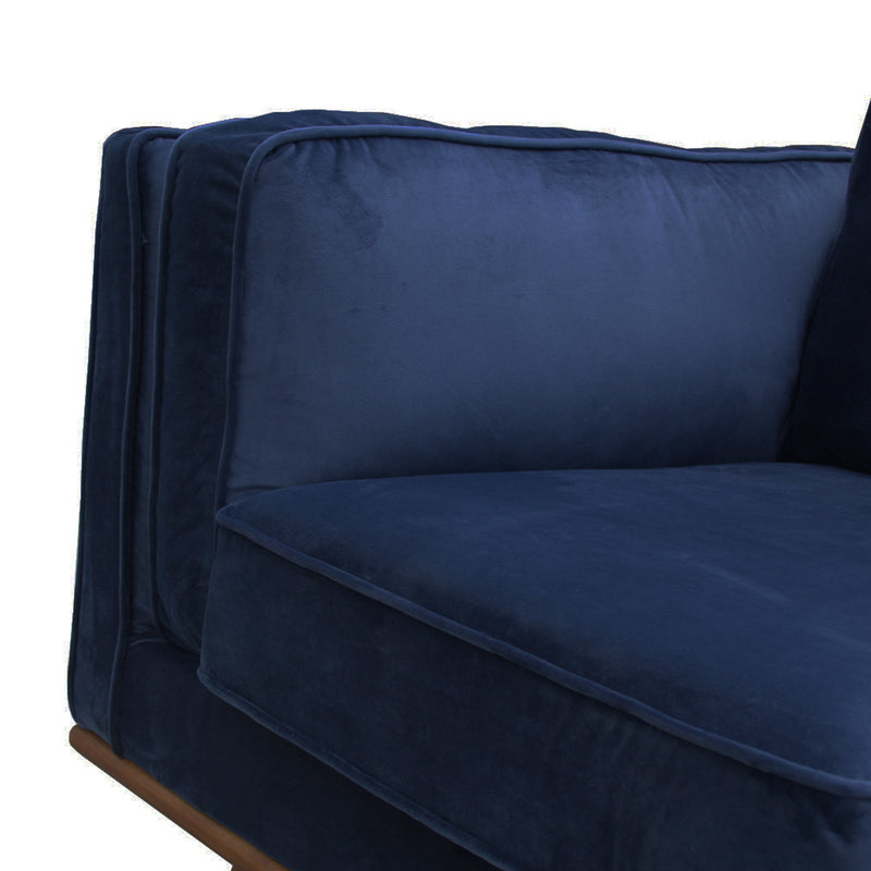 York 3+2 Seater Sofa Fabric/Leatherette Lounge Set with Wooden Frame