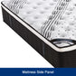 Exclusive Latex  Euro Top Individual Pocket Spring Medium Firm 33cm Thick Queen Mattress