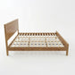 Toffee Bed with Natural Timber Look Finish