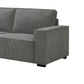 Reno 3 Seater Sofa Beige Colour Fabric Upholstery Wooden Structure Knock down Feature in Back & Arms