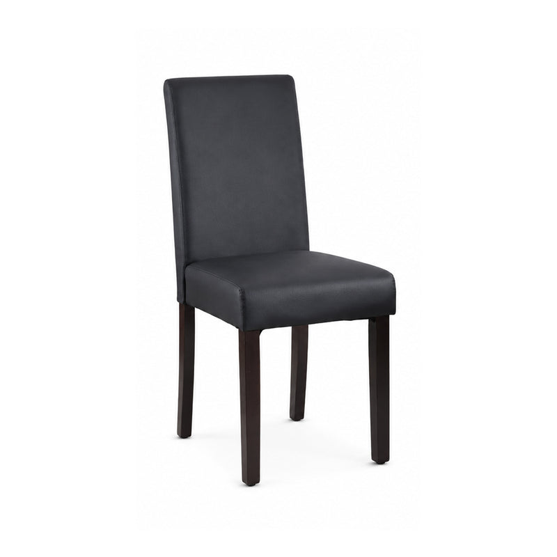 Montina 2x Premium Leatherette Wooden Dining Chairs in multiple Colour