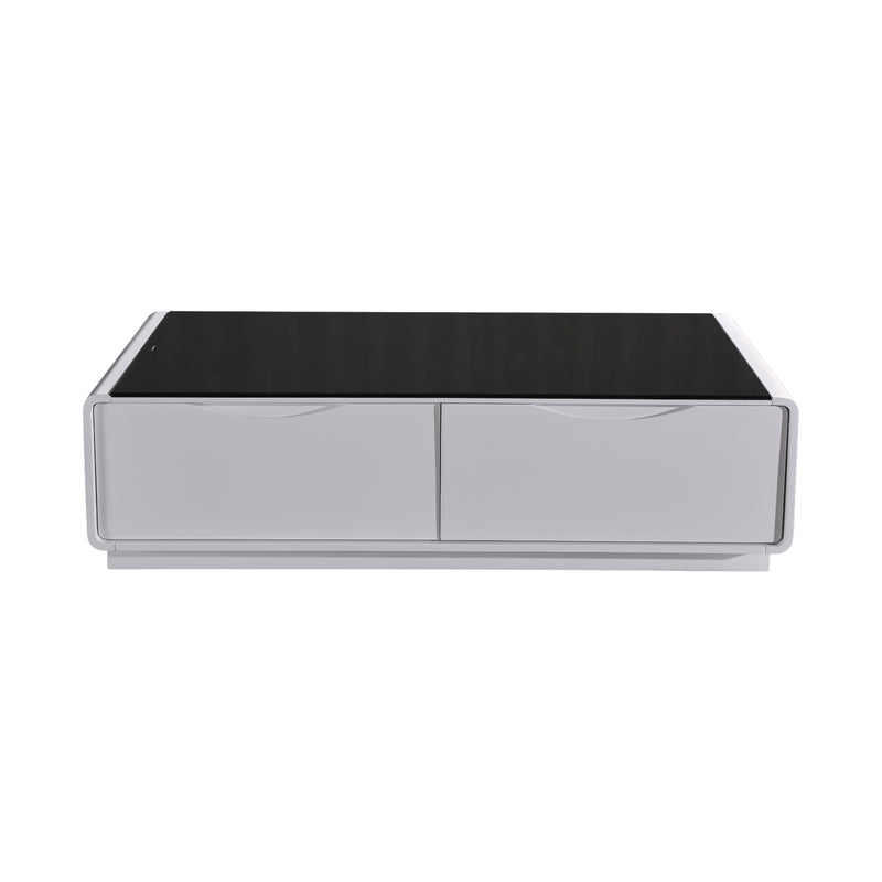 Metro Smart Storage Option High Gloss Finish Coffee Table