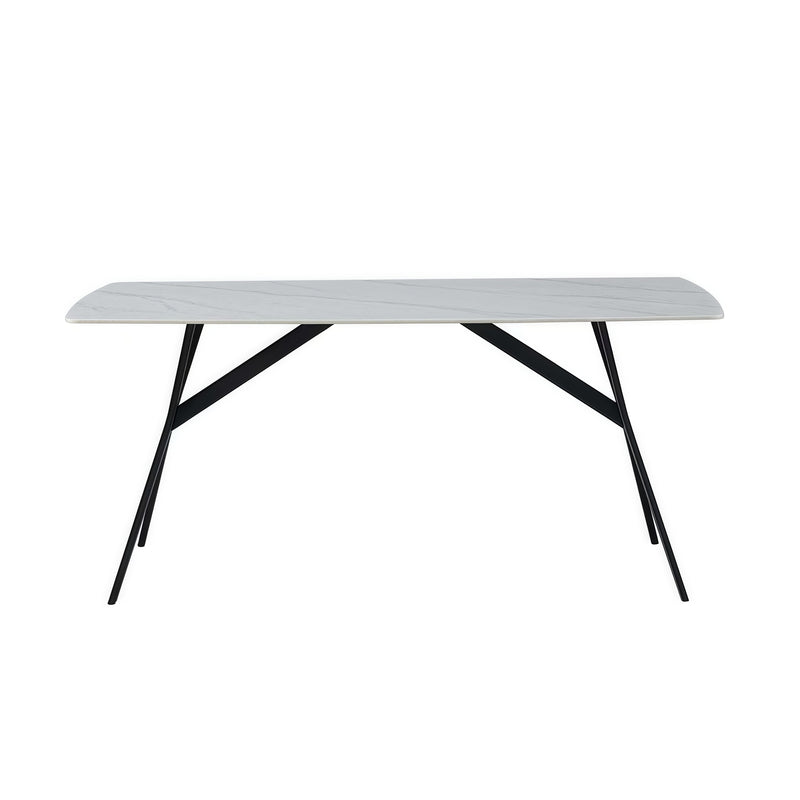 Abby Dining Table 1x with 6pcs Billy Dining Chair