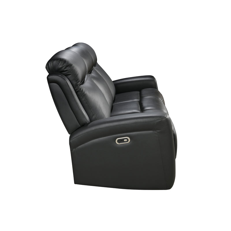 Phoenix 3R+1R+1R Leather Wooden Frame Luxurious Power Recliner