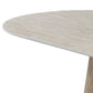 Astoria Dining Table with Sintered Stone Top & Oak Veneer Pedestal Base
