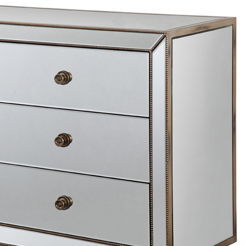 Germany Beige 5/4 pcs Bedroom Suite Velvet Upholstery Deep Quilting