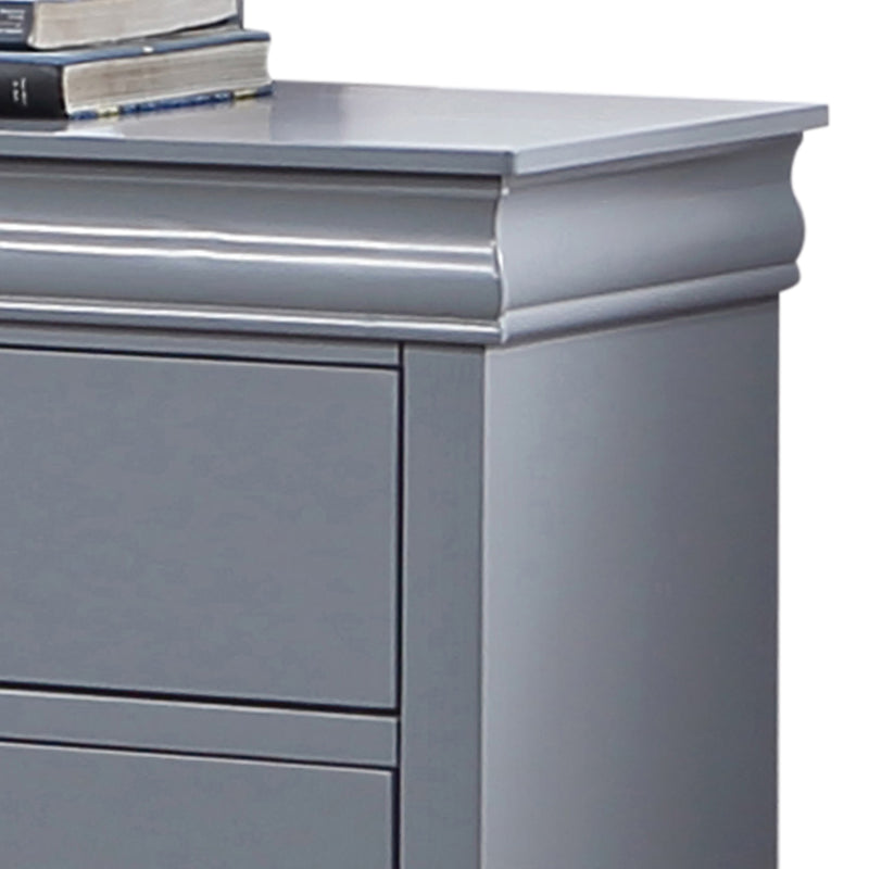 Spencer Solid Wooden Multiple Colour 6 Drawers Dresser Metal Handles